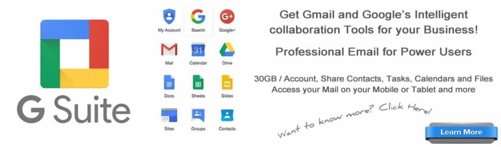 G Suite | Google’s Intelligent Collaboration Tools